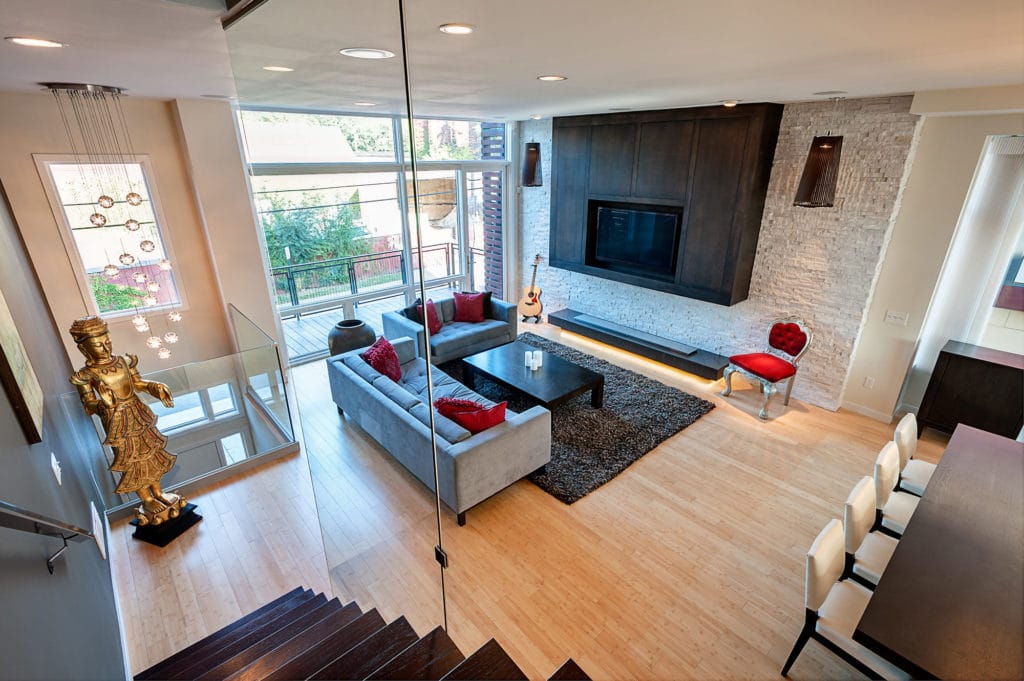 new family room construction