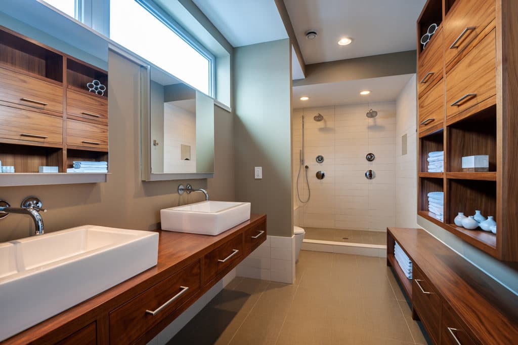new bathroom construction